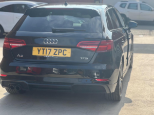 2017 Audi A3 1.4 Tfsi Cod Black Edition Sportback Euro 6 (s/s) 5dr in Black — image 4