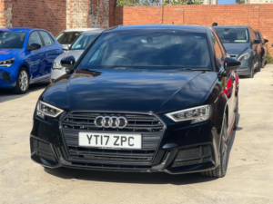 2017 Audi A3 1.4 Tfsi Cod Black Edition Sportback Euro 6 (s/s) 5dr in Black — image 5