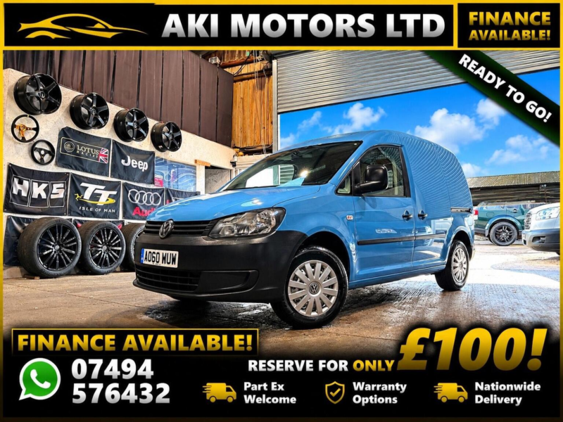 2010 Volkswagen Caddy 1.6 Tdi C20 DSG L1 H1 4dr in Blue — image 1