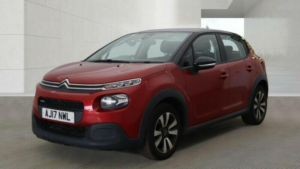 2017 Citroen C3 1.2 Puretech Feel Euro 6 (s/s) 5dr in Red — image 3