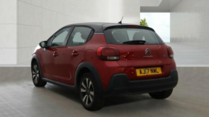 2017 Citroen C3 1.2 Puretech Feel Euro 6 (s/s) 5dr in Red — image 4