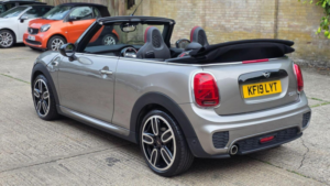 2018 MINI Convertible 1.5 Cooper Steptronic Euro 6 (s/s) 2dr in Silver — image 4