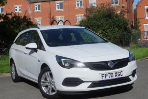 2021 Vauxhall Astra 1.2 Turbo Business Edition Nav Sports Tourer Euro 6 (s/s) 5dr in White — image 3