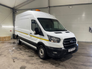 2023 Ford Transit 2.0 350 Ecoblue Leader Panel Van 5dr Diesel Manual L3 H3 Euro 6 130 Ps in White — image 3