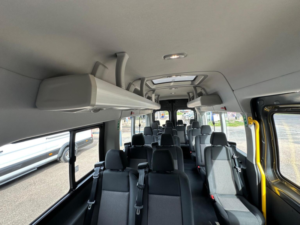 2023 Ford Transit 2.0 460 Ecoblue Leader Auto Rwd L4 H3 Euro 6 (s/s) 5dr (17 Seat, Drw) in Grey — image 3