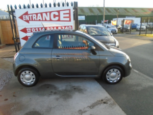 2015 Fiat 500 1.2l Pop Hatchback 3dr Petrol Manual Euro 6 (69 Bhp) in Grey — image 5
