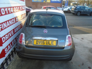 2015 Fiat 500 1.2l Pop Hatchback 3dr Petrol Manual Euro 6 (69 Bhp) in Grey — image 6