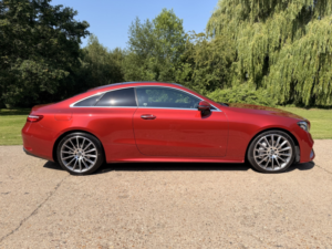 2018 Mercedes-Benz E Class E220d Amg Line Premium Coupe in Red — image 5
