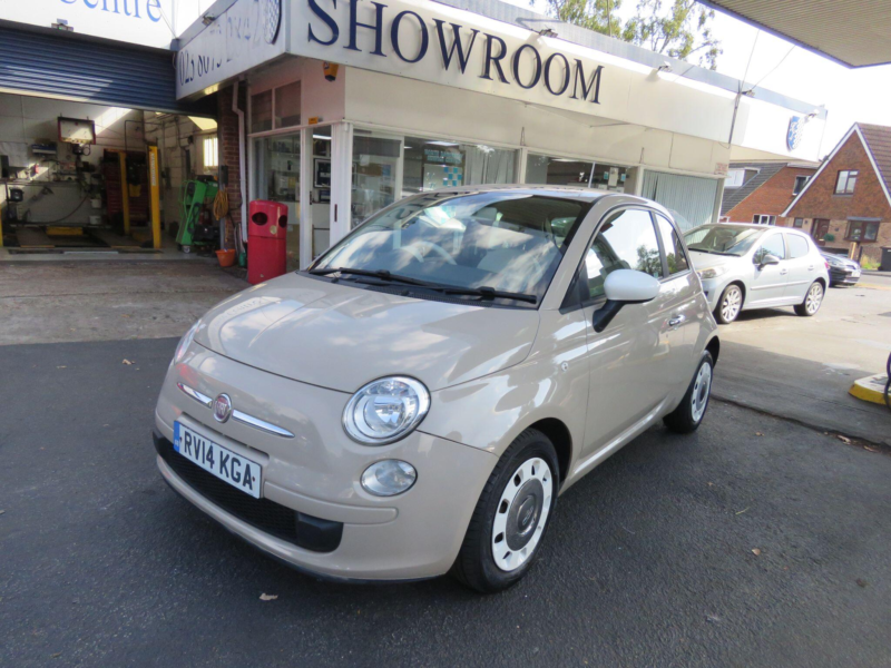 2014 Fiat 500 1.2 Colour Therapy Dualogic Euro 6 (s/s) 3dr in Brown — image 1