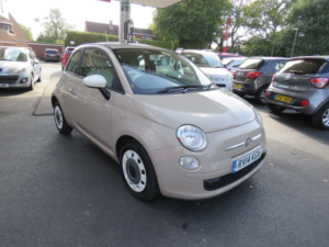 2014 Fiat 500 1.2 Colour Therapy Dualogic Euro 6 (s/s) 3dr in Brown — image 3