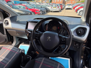 2014 Peugeot 108 1.2 Vti Puretech Allure Euro 5 3dr in Black — image 3