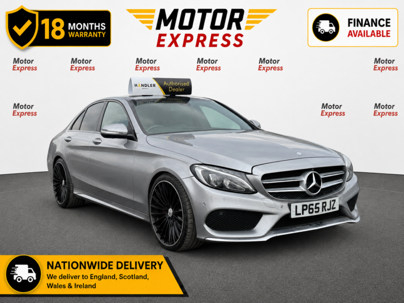2015 Mercedes-Benz C Class 1.6 C200d Amg Line in Silver — image 1