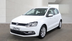 2014 Volkswagen Polo 1.0 Bluemotion Tech Se in White — image 2