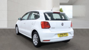 2014 Volkswagen Polo 1.0 Bluemotion Tech Se in White — image 3