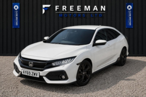 2019 Honda Civic 1.5 Vtec Turbo Gpf Sport Euro 6 (s/s) 5dr in White — image 6
