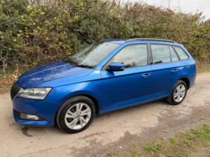 2022 Skoda Fabia 1.0 Tsi Se Euro 6 (s/s) 5dr in Blue — image 2