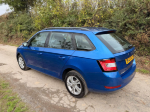 2022 Skoda Fabia 1.0 Tsi Se Euro 6 (s/s) 5dr in Blue — image 4
