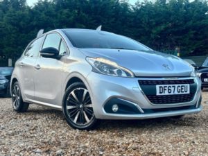2018 Peugeot 208 1.2 Puretech Allure Premium Euro 6 (s/s) 5dr in Silver — image 3