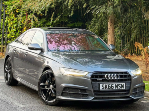 2016 Audi A6 Saloon 3.0 Tdi V6 Black Edition Saloon 4dr Diesel S Tronic Quattro Euro 6 (s/s) (272 Ps) in Grey — image 4