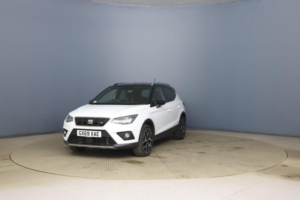 2019 SEAT Arona 1.0 Tsi Fr Sport DSG Euro 6 (s/s) 5dr in White — image 3