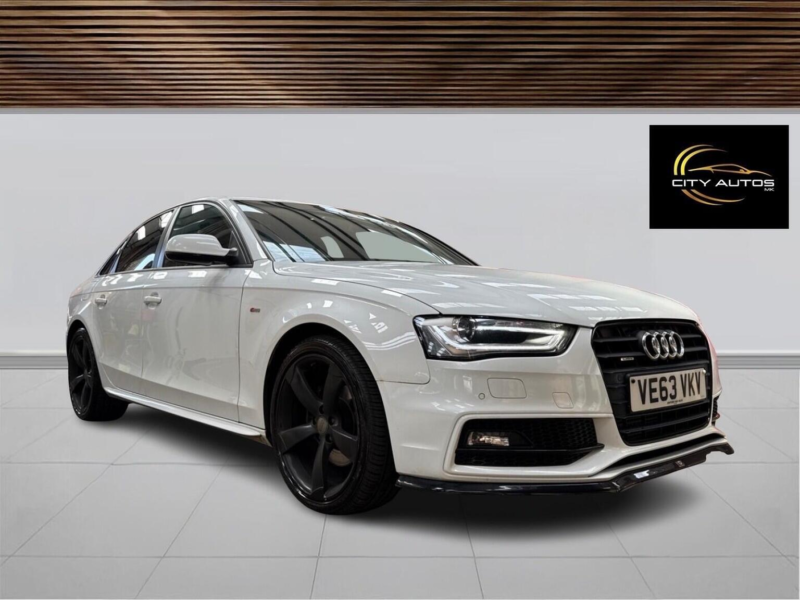 2014 Audi A4 2.0 Tdi Black Edition Quattro Euro 5 (s/s) 4dr in White — image 1