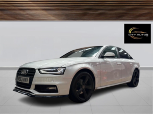 2014 Audi A4 2.0 Tdi Black Edition Quattro Euro 5 (s/s) 4dr in White — image 4