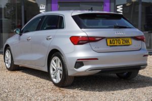 2020 Audi A3 1.5 Tfsi 35 Sport Sportback Euro 6 (s/s) 5dr in Silver — image 2