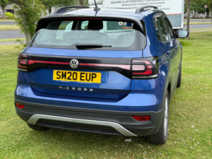 2020 Volkswagen T-Cross 1.0 Tsi Se SUV 5dr Petrol DSG Euro 6 (s/s) (115 Ps) in Blue — image 6