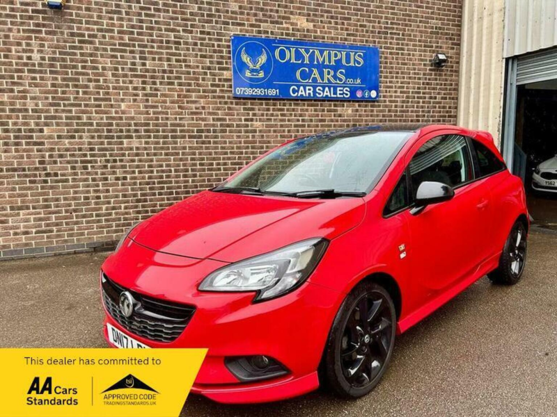 2017 Vauxhall Corsa 1.4i Ecoflex Limited Edition Euro 6 3dr in Red — image 1