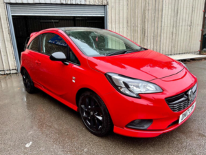 2017 Vauxhall Corsa 1.4i Ecoflex Limited Edition Euro 6 3dr in Red — image 2