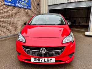 2017 Vauxhall Corsa 1.4i Ecoflex Limited Edition Euro 6 3dr in Red — image 3