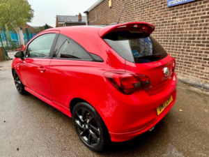 2017 Vauxhall Corsa 1.4i Ecoflex Limited Edition Euro 6 3dr in Red — image 4