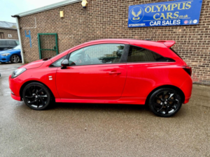 2017 Vauxhall Corsa 1.4i Ecoflex Limited Edition Euro 6 3dr in Red — image 5