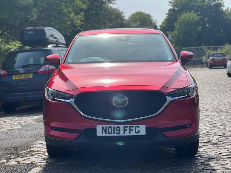 2019 Mazda Cx-5 2.2 Skyactiv-D Sport Nav+ 4WD Euro 6 (s/s) 5dr in Red — image 1