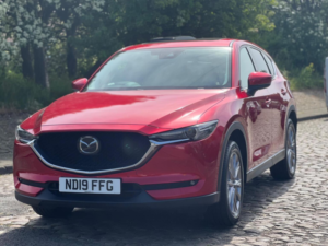 2019 Mazda Cx-5 2.2 Skyactiv-D Sport Nav+ 4WD Euro 6 (s/s) 5dr in Red — image 2