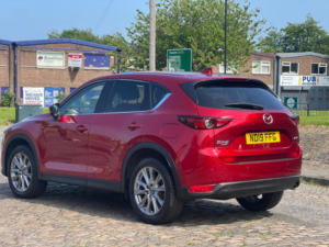 2019 Mazda Cx-5 2.2 Skyactiv-D Sport Nav+ 4WD Euro 6 (s/s) 5dr in Red — image 3