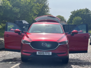 2019 Mazda Cx-5 2.2 Skyactiv-D Sport Nav+ 4WD Euro 6 (s/s) 5dr in Red — image 5