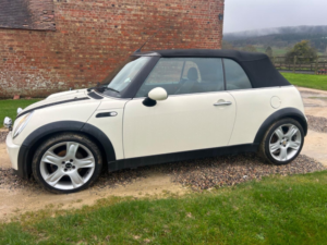 2008 MINI Convertible 1.6 Cooper Convertible in White — image 4