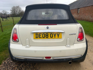 2008 MINI Convertible 1.6 Cooper Convertible in White — image 6