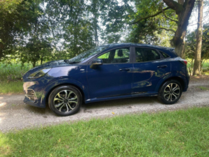 2022 Ford Puma 1.0t Ecoboost Mhev St-Line Euro 6 (s/s) 5dr in Blue — image 4