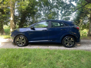 2022 Ford Puma 1.0t Ecoboost Mhev St-Line Euro 6 (s/s) 5dr in Blue — image 5