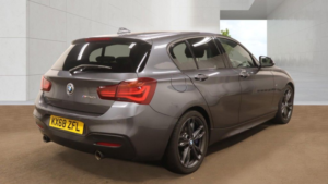 2019 BMW 1 Series 3.0 M140i Gpf Shadow Edition Hatchback 5dr Petrol Auto Euro 6 (s/s) (340 Ps) in Grey — image 4