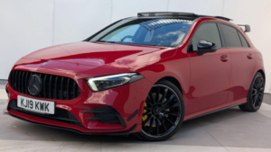 2019 Mercedes-Benz A Class 2.0 A35 Amg (premium Plus) Spds Dct 4matic Euro 6 (s/s) 5dr in Red — image 3