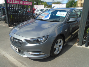 2019 Vauxhall Insignia 1.5i Turbo Gpf Sri Vx Line Nav Grand Sport 5dr Petrol Manual Euro 6 (s/s) (165 Ps) in Grey — image 3