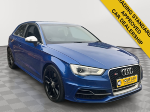 2014 Audi S3 2.0 Tfsi Hatchback 3dr Petrol S Tronic Quattro Euro 6 (s/s) (300 Ps) in Blue — image 2