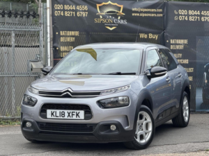 2018 Citroen C4 Cactus 1.2 Puretech Feel Euro 6 (s/s) 5dr in Grey — image 3