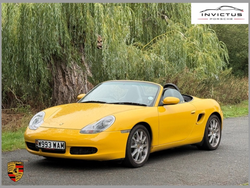 2000 Porsche Boxster 3.2 986 S in Yellow — image 1