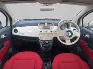 2014 Fiat 500 1.2 Lounge Hatchback 3dr Petrol Manual Euro 6 (s/s) (69 Bhp) in White — image 2