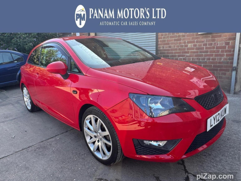 2012 SEAT Ibiza 1.4 Tsi Fr Sport Coupe DSG Euro 5 3dr in Red — image 1
