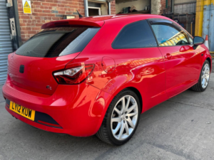 2012 SEAT Ibiza 1.4 Tsi Fr Sport Coupe DSG Euro 5 3dr in Red — image 3